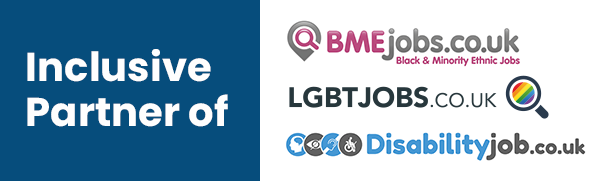 Inclusive Partner of BME jobs, LGBT jobs, Disability job.
